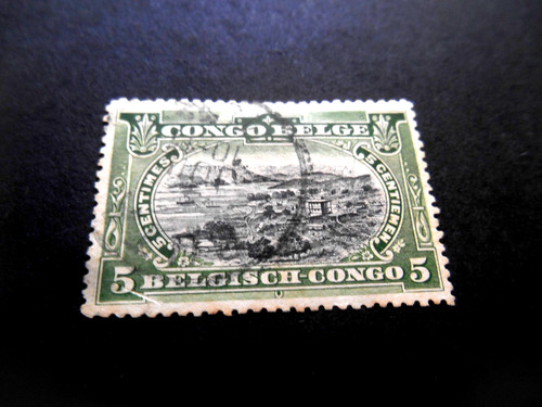 Timbre congo belge colonie - ,