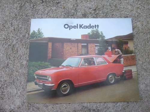 Prospectus opel kadett - prospectus,