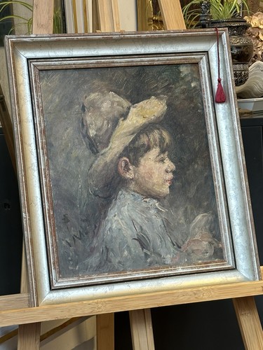 Huile sur bois - huile,
