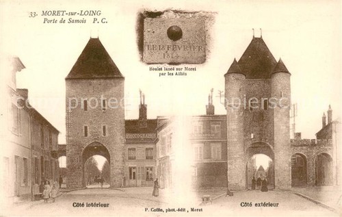 Moret sur loing - moret-sur-loing, porte