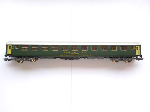 Voiture jouef voyageurs sbb - jouef, bm