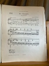 Chopin étude pour piano opus