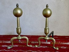 CHENETS, ancienne paire de