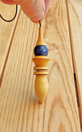 Pendule buis lapis lazuli - et,
