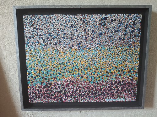 Tableau abstrait acrylique - abstrait,acrylique, sur