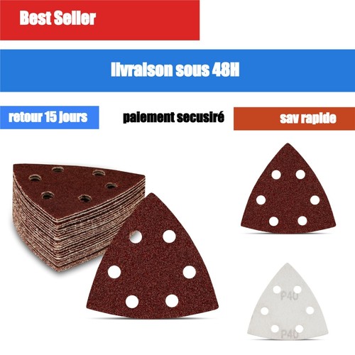 Feuilles abrasives triangle - feuilles,