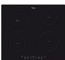Whirlpool Dessus en Verre