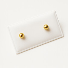 Boucles d’oreilles puces or