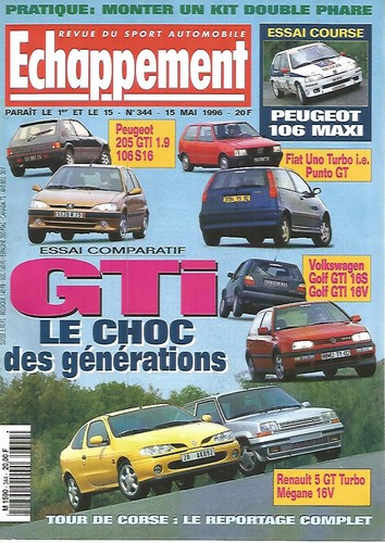 Echappement 344 peugeot 205 - echappement,