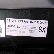 commande climatisation ALFA