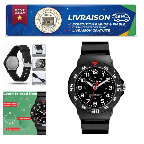Montre enfant socico - enfant,