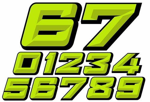 Numeros course racing - course,