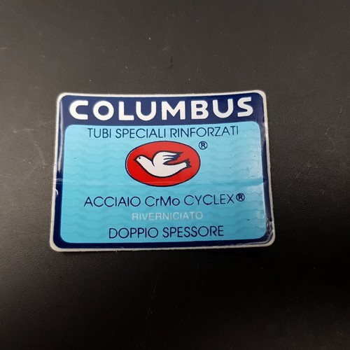 Sticker cadre columbus acier - cadre,