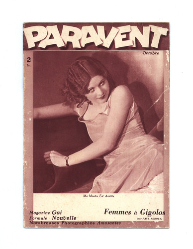 Paravent oct 1933 - oct,