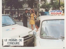 LOUIS VELLE LE PERMIS DE CONDUIRE 1974 VINTAGE LOBBY CARD  #11