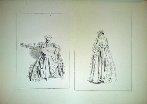 Gravure femme accordant une - gravure,