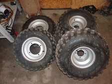 4 jantes et pneumatiques quad barossa 250 ou quad smc 250
