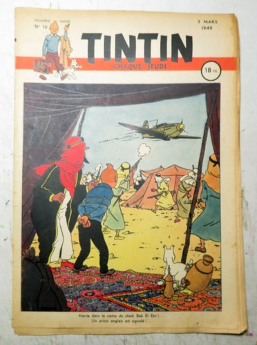 Tintin journal edition - tintin/le, de../edition