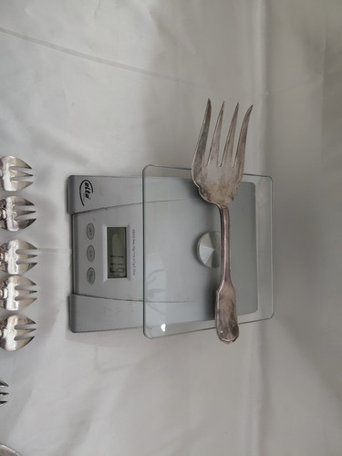 Fourchette poisson argent - fourchette,