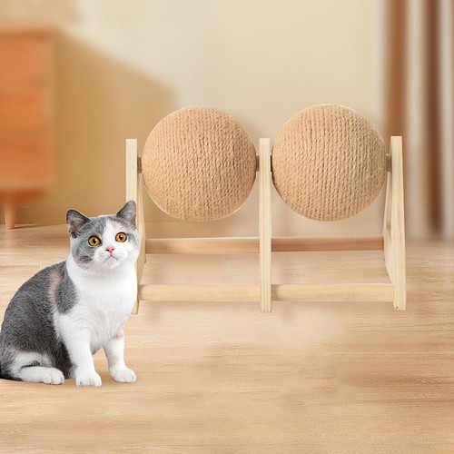 Balle gratter pour chat - gratter,