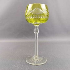 Romains de dépassement citringelb, taille ornementale, cristal au plomb, étoile de fond