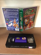 VHS Disney La belle et la bete 2