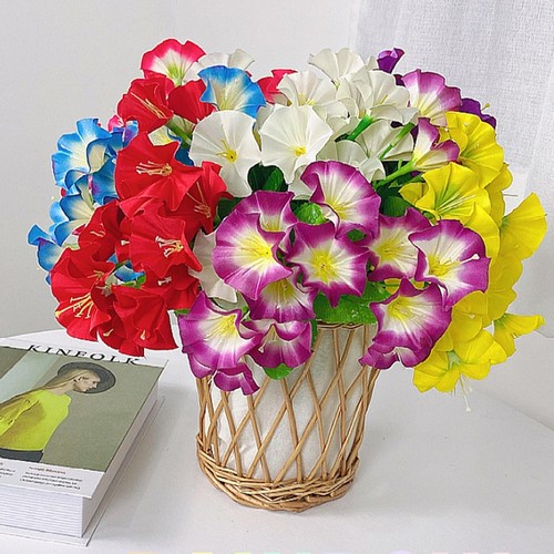 Fleurs artificielles vibrantes