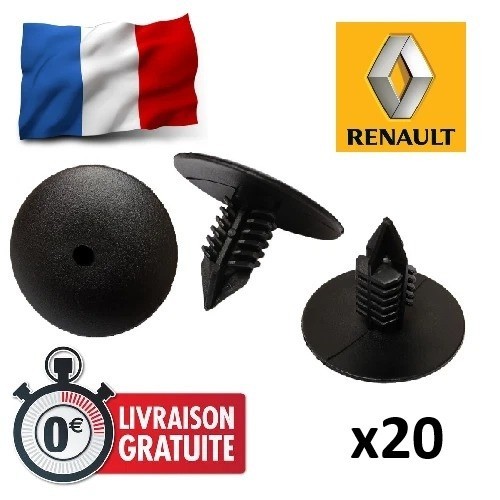 Clips pare boue - pare-boue, pare-choc