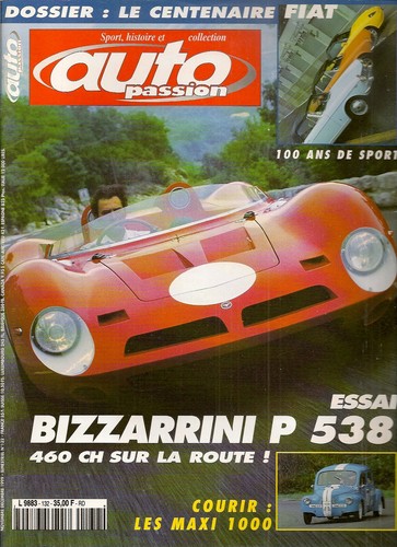 Auto passion 132 - auto, bizzarini