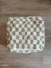 Pouf beni ouarain damier