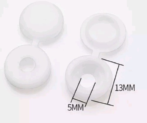 Cache vis rivet plaque - rivet,
