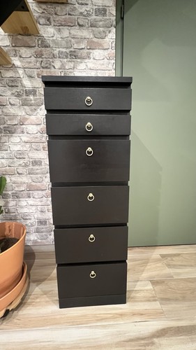 Ikea chiffonnier noir - chiffonnier,