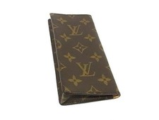 Louis Vuitton Etui Lunettes Simple M62962 Monogram Glasses Case (Near Mint)