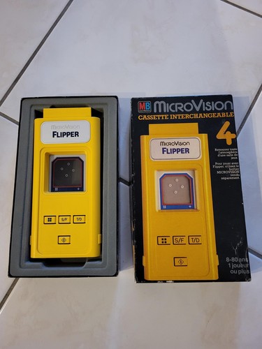Jeu flipper - **flipper, (microvision)