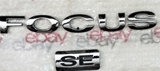 2005-2007 Ford Focus & SE Trunk Letters Emblems OEM (6 Pieces)