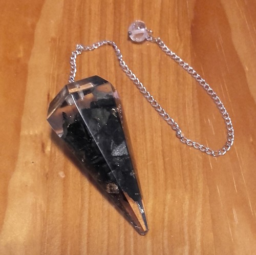Pendule divinatoire orgonite - divinatoire,
