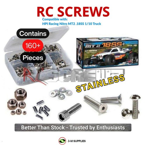 Rcscrewz stainless screw kit - rcscrewz,