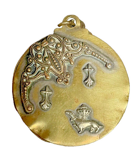 Pendentif ouvrant miroir - pendentif,