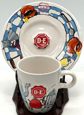 Amore Douwe Egberts Royal Raja Anno D-E 1753 Teacup Saucer Coffee Espresso Cup