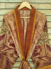 Robe longue en pure soie femme