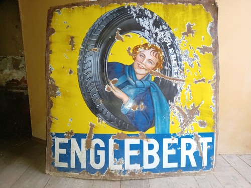 Ancienne plaque émaillée - ancienne,