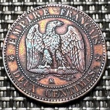 PIECE DE 2 CENTIMES NAPOLEON III 1855 K (1326) VOIR PHOTOS