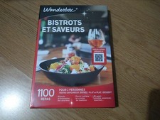 Wonderbox Bistros et Saveurs - Pour 2 Personnes : Entrée+ Plat ou Plat + Dessert