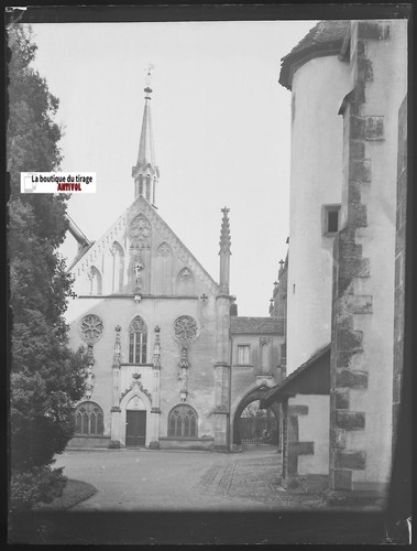 Abbaye lichtenthal plaque - de, lichtenthal,