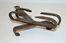 -GRILLE GRILL PAIN FER Forgé XIX CHEMINEE COLLECTION OUTIL ANCIEN ART POPULAIRE