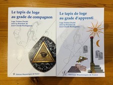 Lot de 2 livres maçonniques