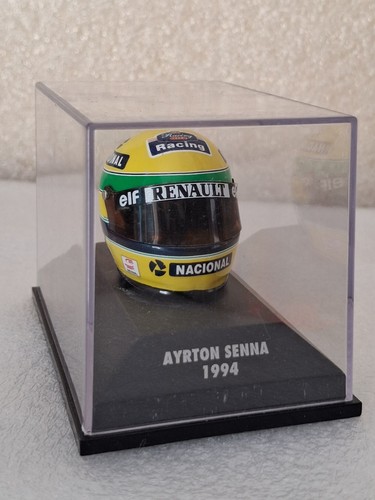 1994 ayrton senna mini helmet - mini,