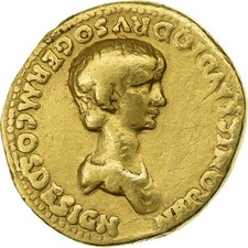 Néron, Aureus, 50-54, Rome