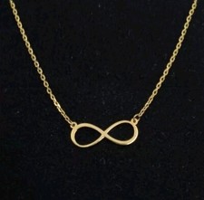 Collier Or 18K 750 Mls. Avec Symbole Infini