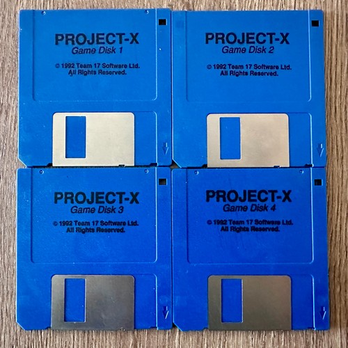Jeu amiga team 17 - amiga, x
